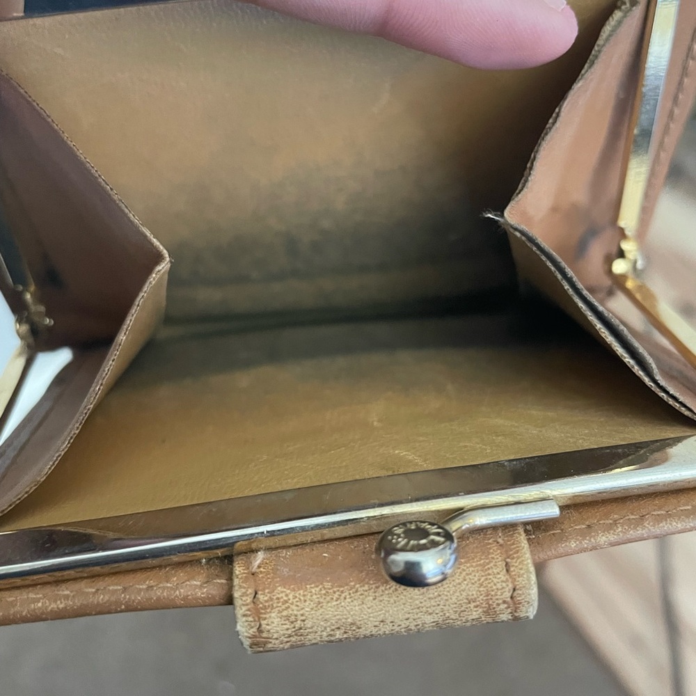 Celine Brown Monogram Canvas Leather Trim Wallet - Picture 8 of 8